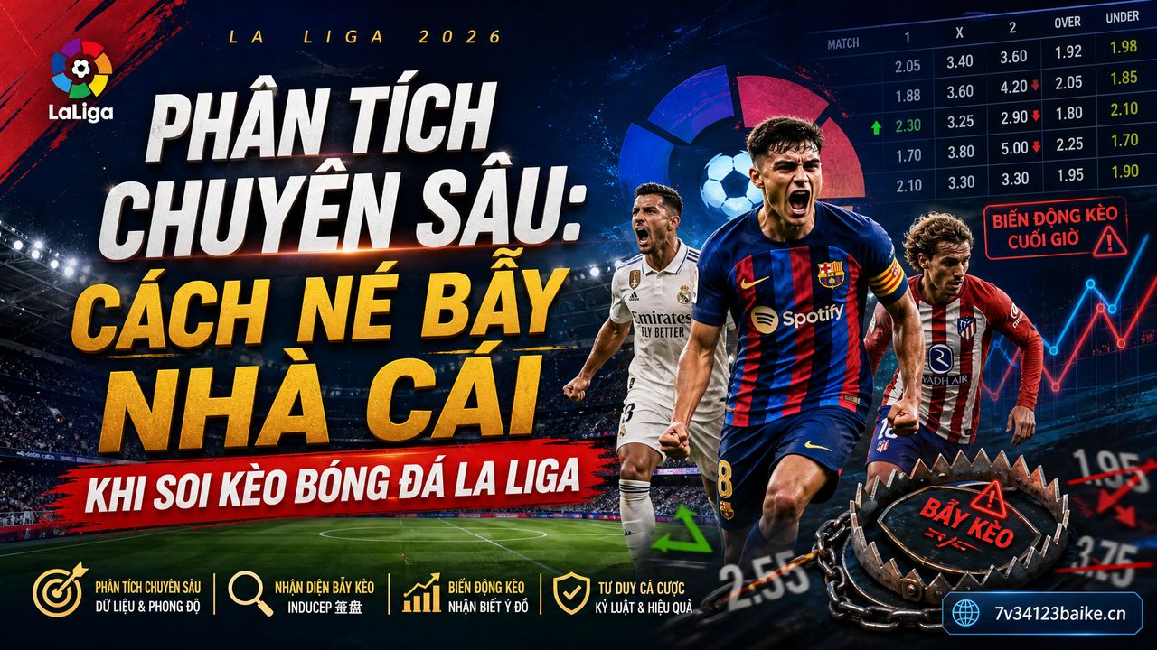Phân tích chuyên sâu: Cách né bẫy nhà cái khi soi kèo bóng đá La Liga