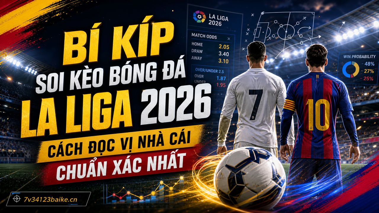 Bí kíp soi kèo bóng đá La Liga 2026: Cách đọc vị nhà cái chuẩn xác nhất